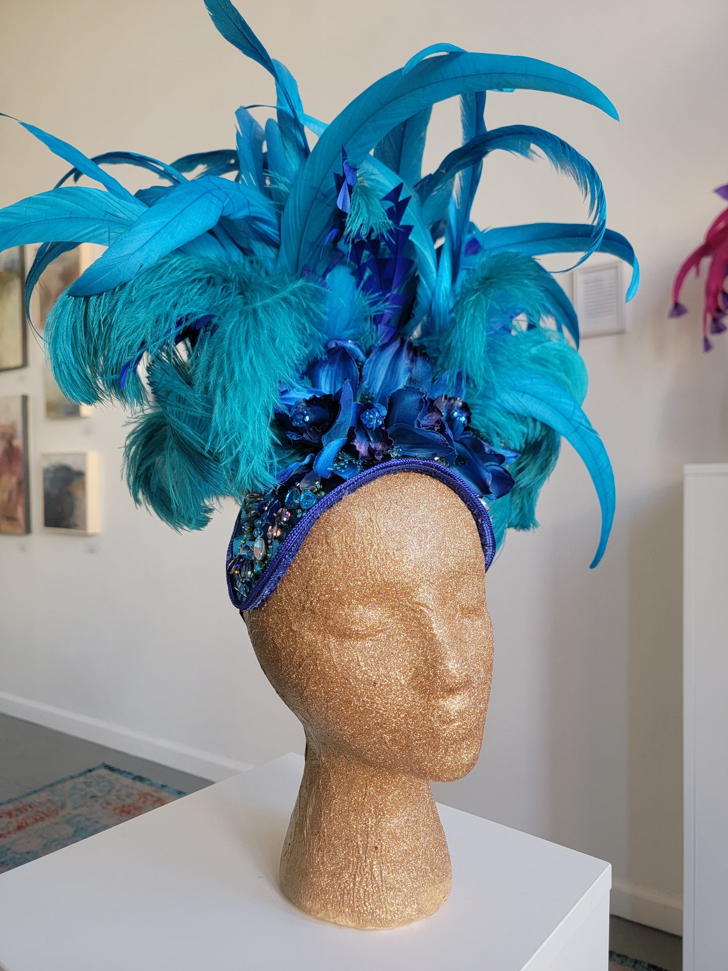 Blue Iris Showgirl