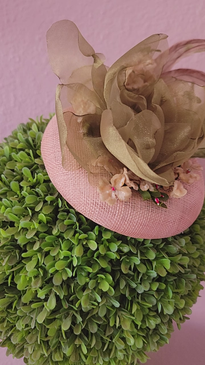 Pretty Pink Button Hat – Hurricane Headdress