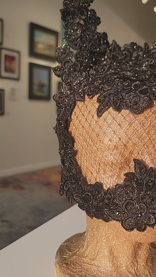 Bad Kitty Veiled Mask